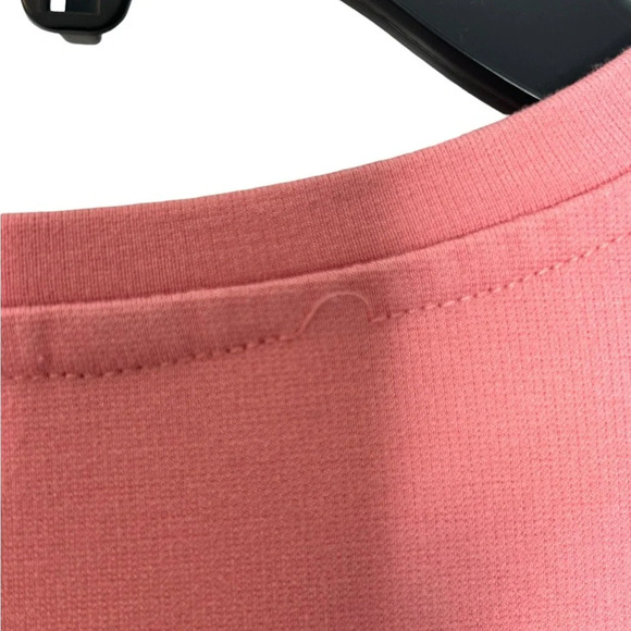 Lauren Ralph Lauren Pink Bell Sleeve Top Sz S Crewneck - Picture 11 of 11